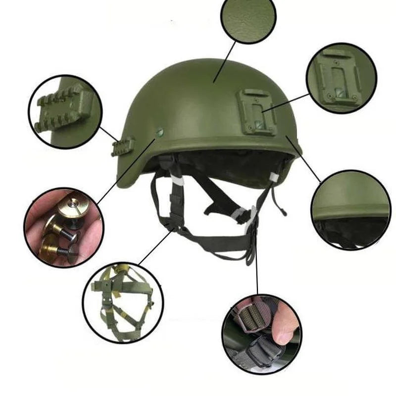 Replica Of The Russian Ratnik 6B47 Tactical Helmet