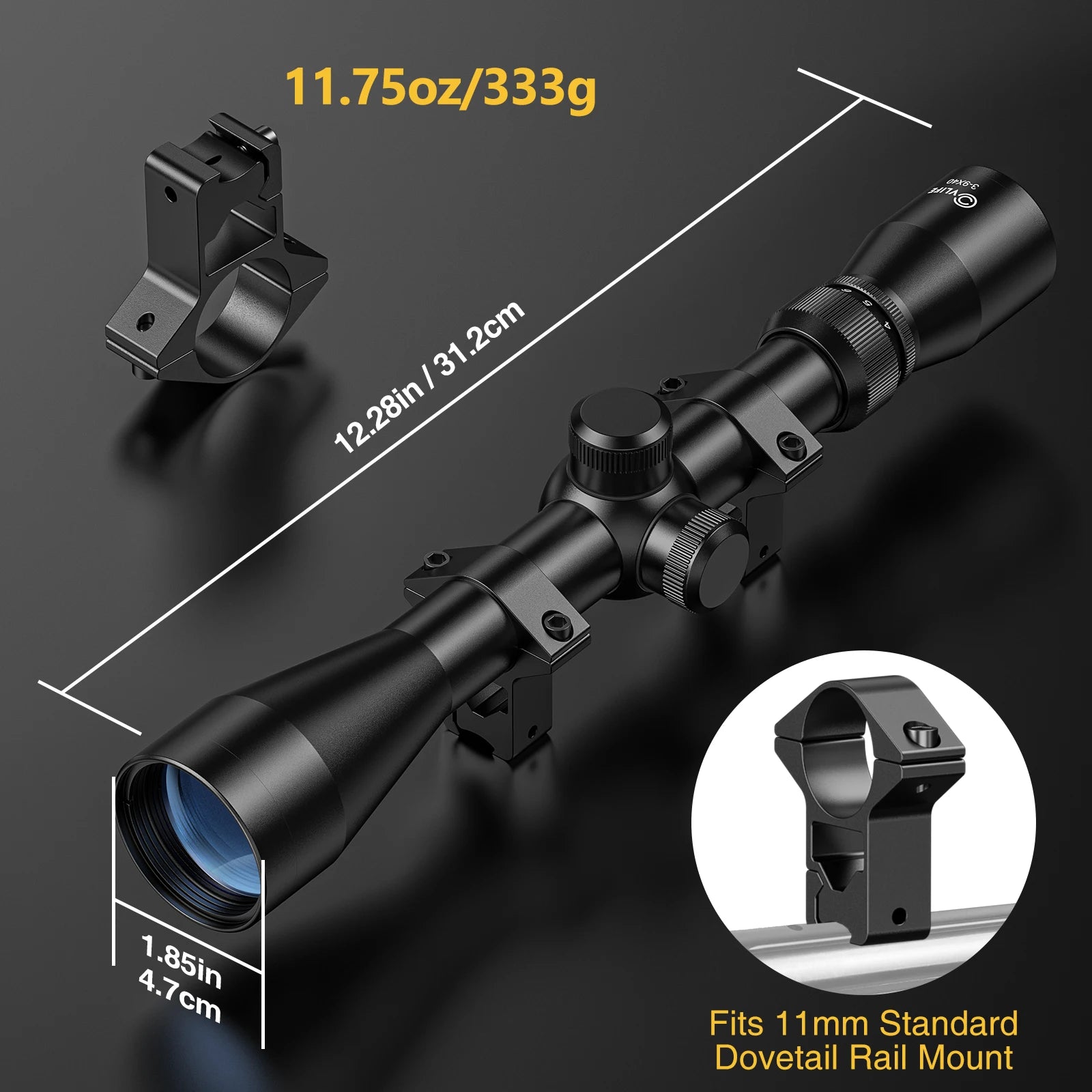 Rifle Scopes 3X-9X Magnification