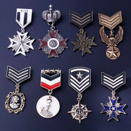 British Style Metal Medals