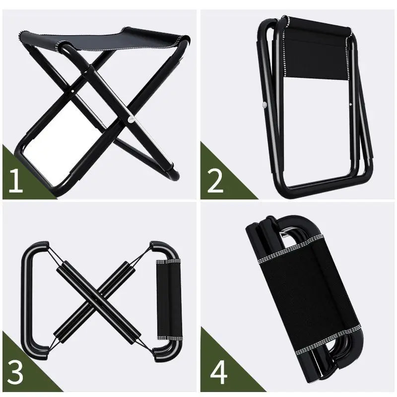 Camping Portable Folding Aluminum Chair