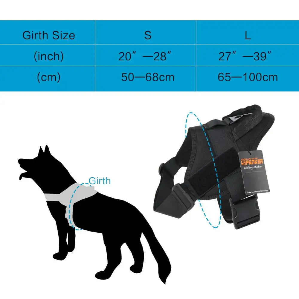 Tactical Dog Harness with Handle