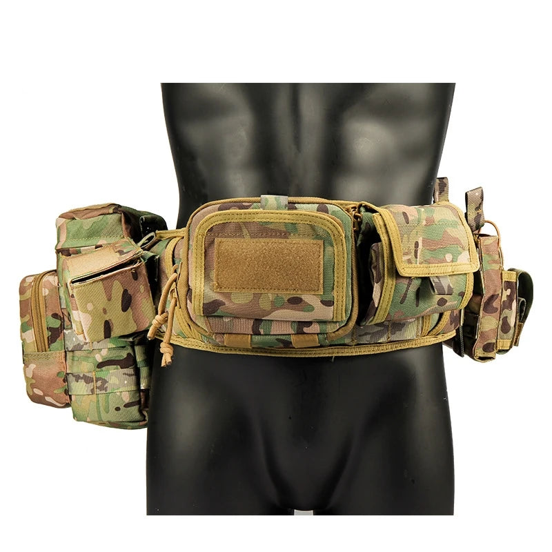 Camouflage Tactical Multi-Purpose Belt