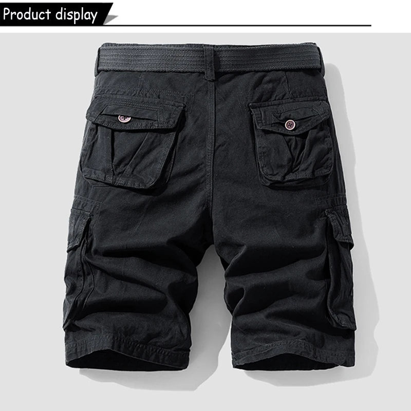 Men Summer Cargo Style Shorts