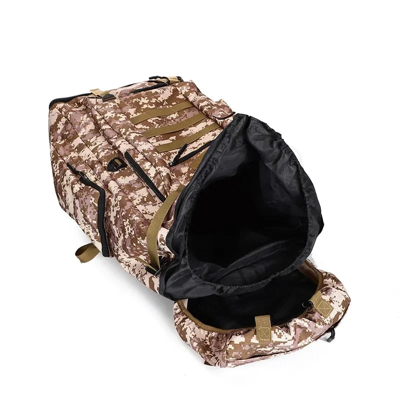 80L/100L Tactical Large Backpack For Outdoors Adventure Bags