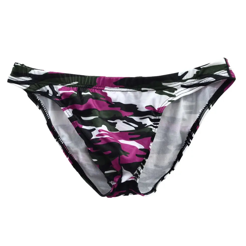 Mens Briefs Camouflage Printed