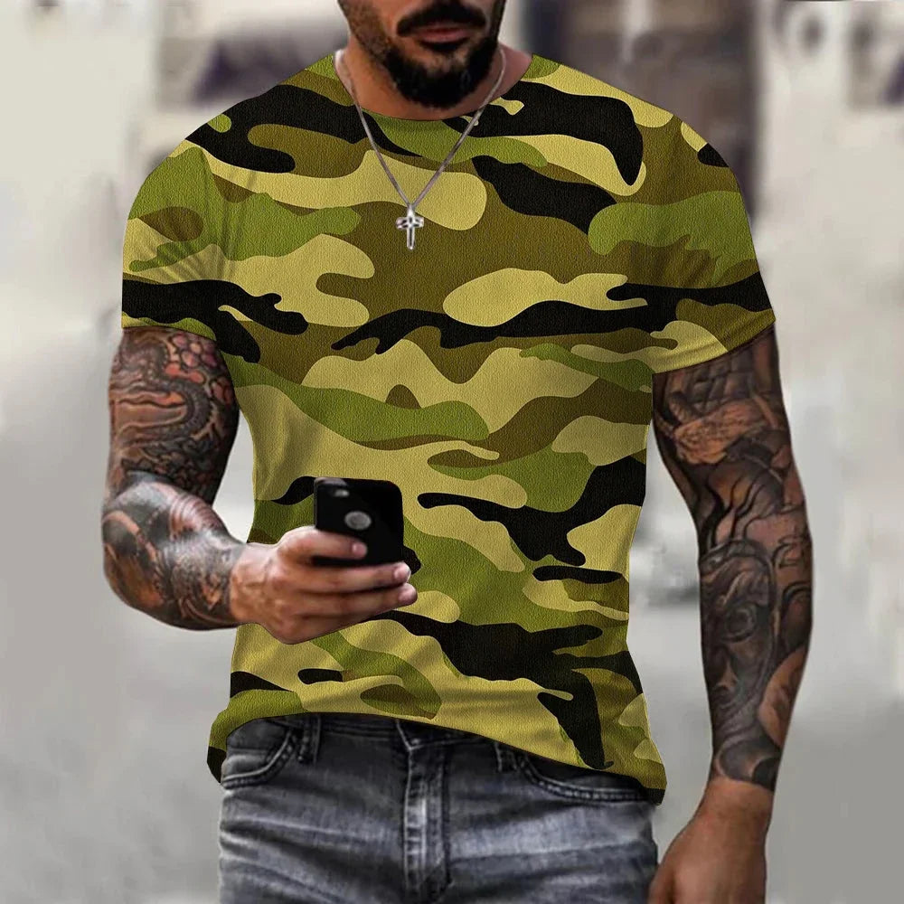 Army Camouflage T Shirt