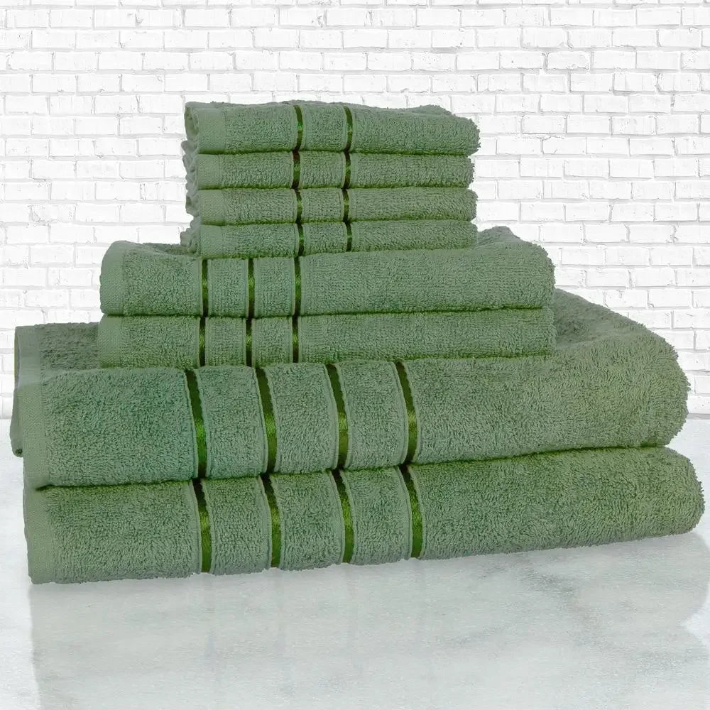 100% Cotton Towel 8-Piece Set