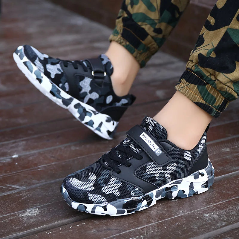 Children Camouflage Sneakers