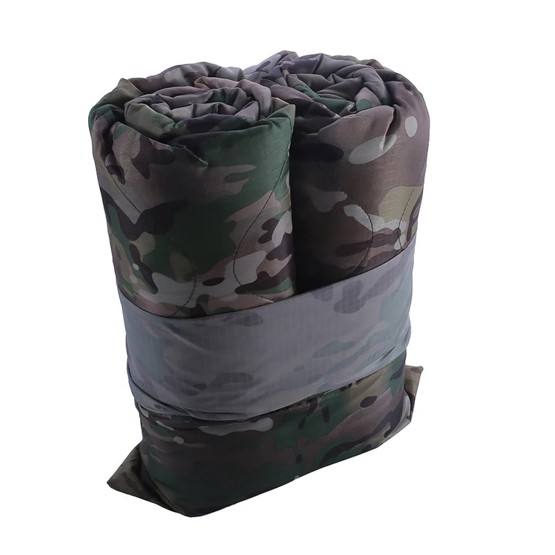 Camouflage Camping Warm Blanket