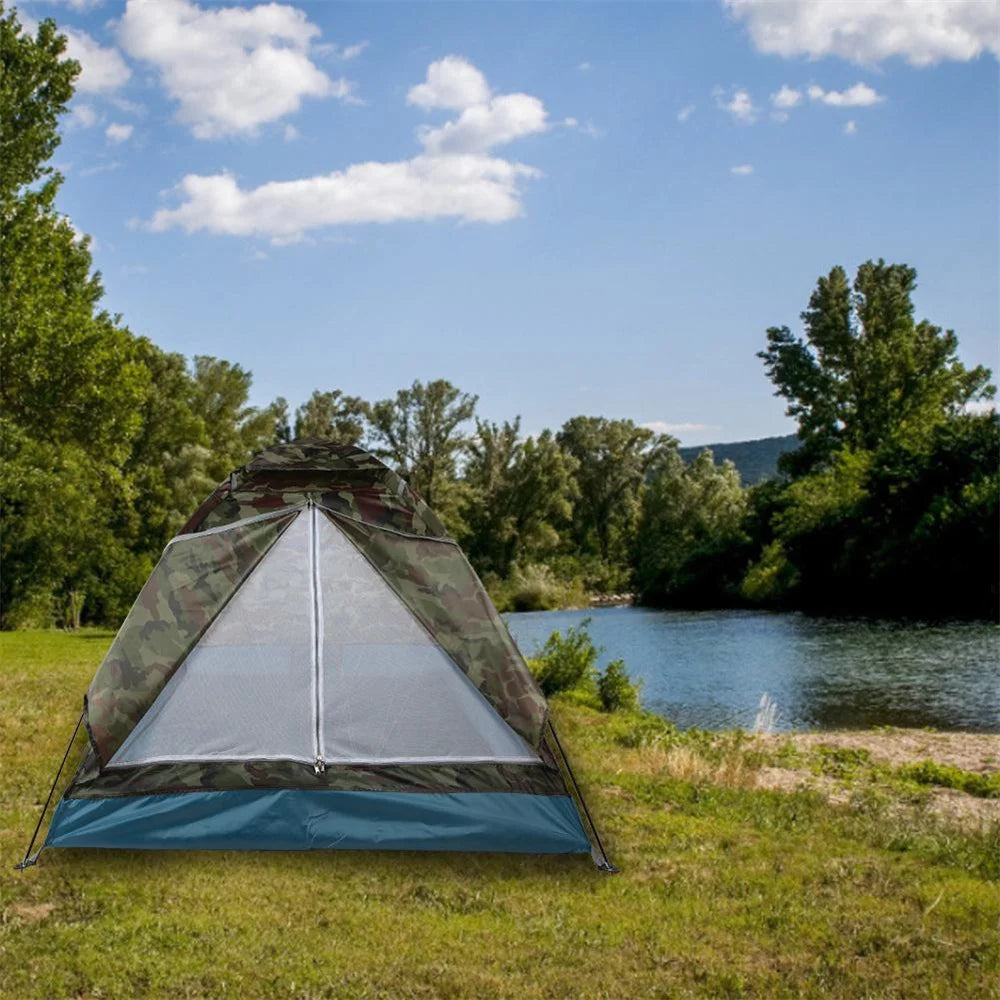 2 Person Camping Tent Single Layer