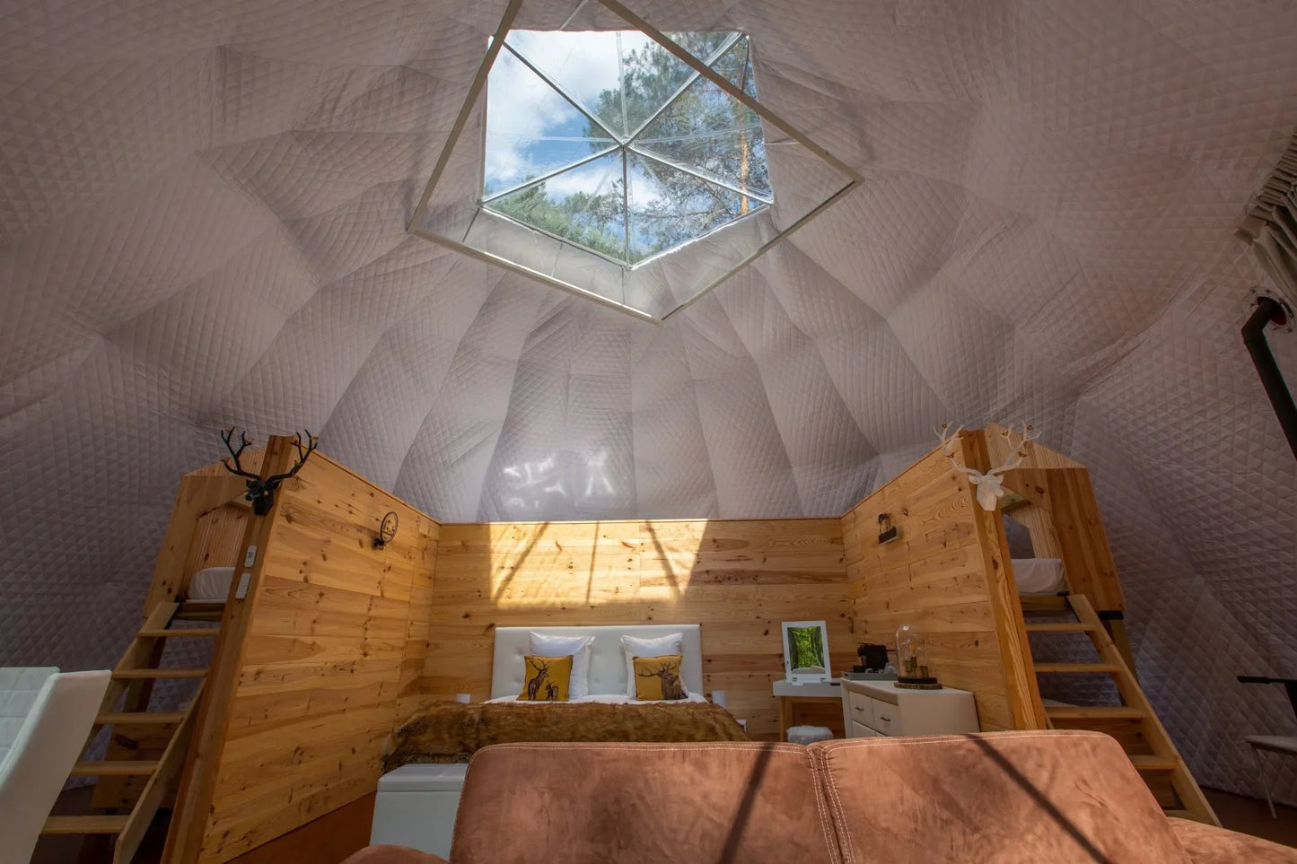 Geodesic Dome Manor Greenhouse Tent