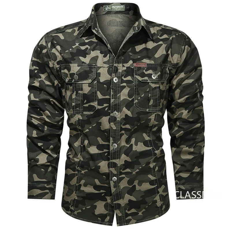 Camouflage Cotton Military Shirts