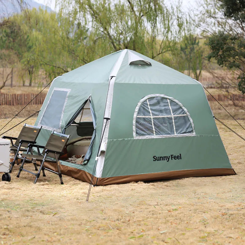 5-8 Person Camping Inflatable Cabin Tent