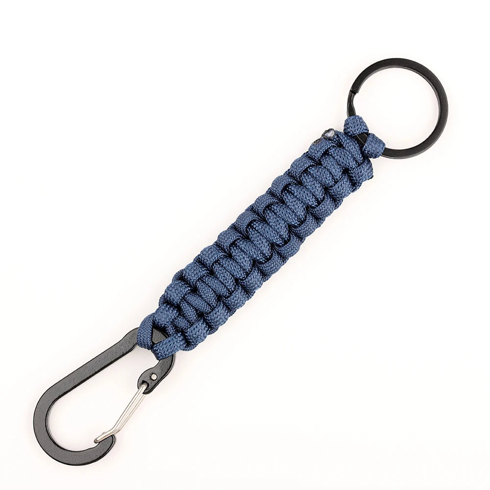 1PC Outdoor Survival Kit Parachute Cord Keychain