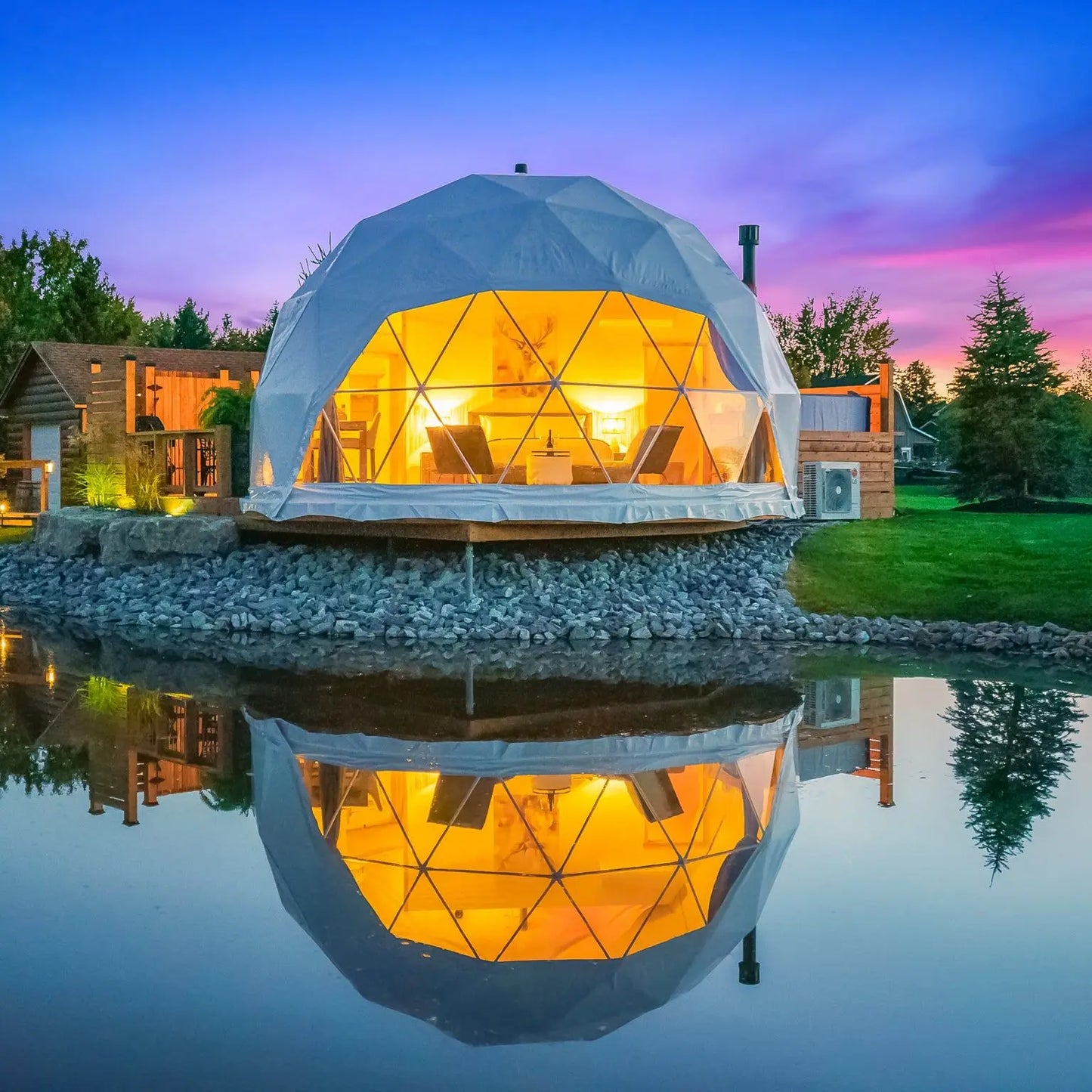 Geodesic Dome Manor Greenhouse Tent