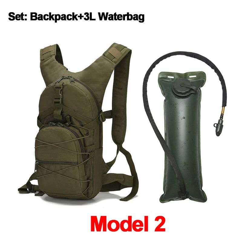 3L Water Bag With Backpack Set