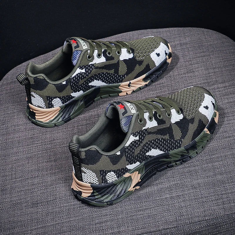 Camouflage Sports Sneakers