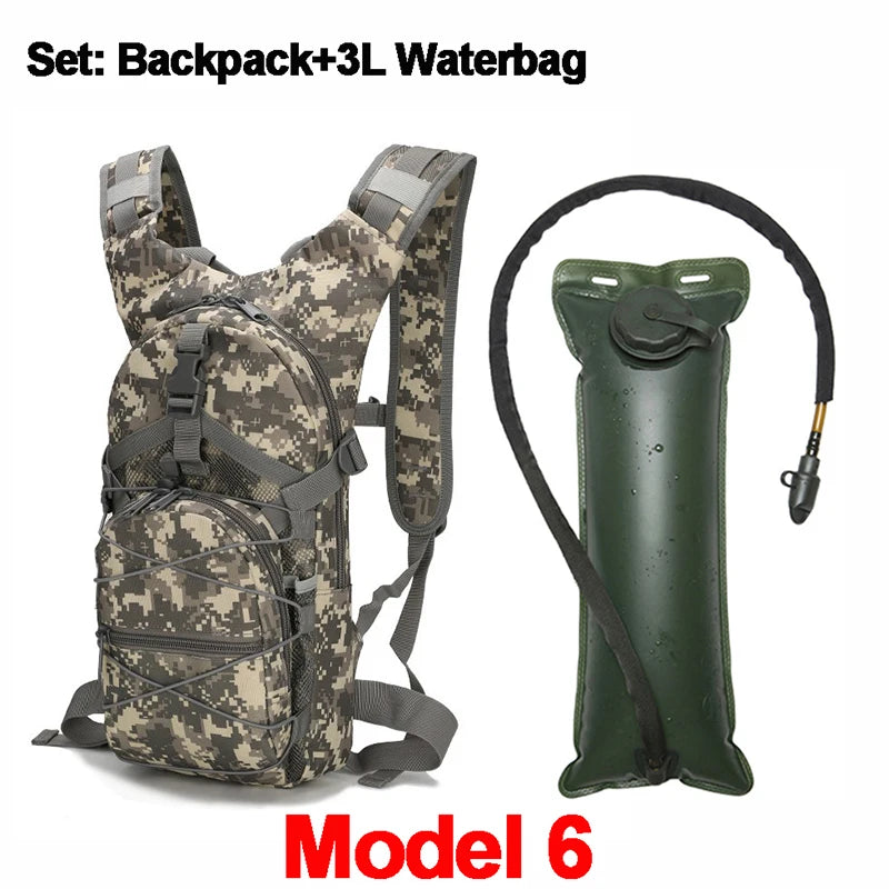 3L Water Bag With Backpack Set