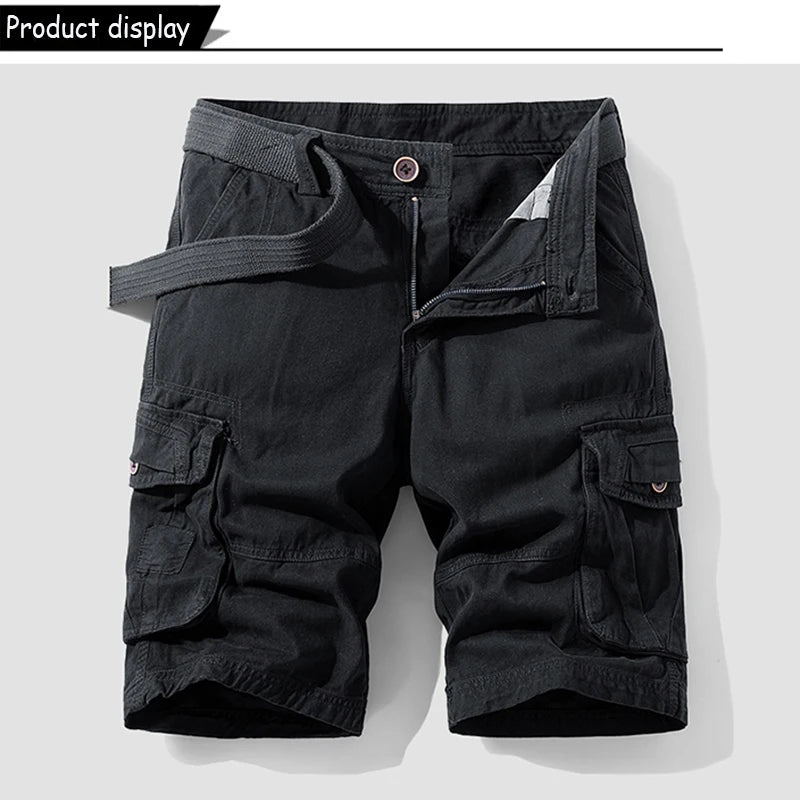 Men Summer Cargo Style Shorts