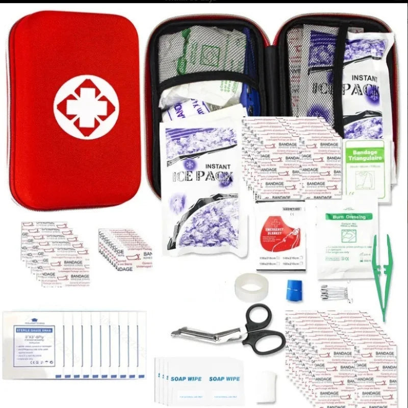 All-Purpose Tactical Emergency First Aid Kit (284 Pieces)