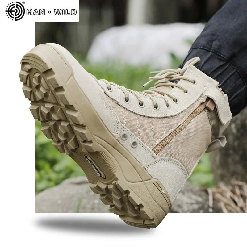 Men Tactical Military Army Boots