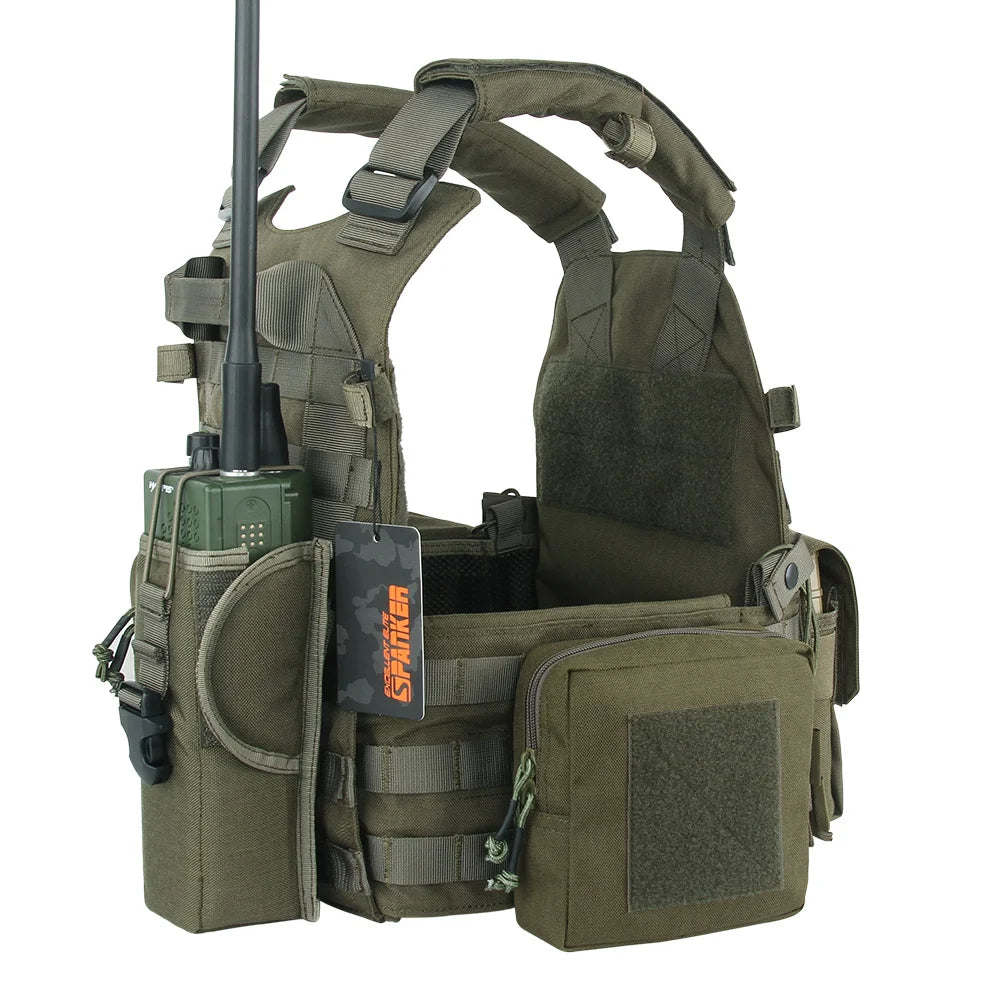 Tactical Military Vest with Magazine Pouch