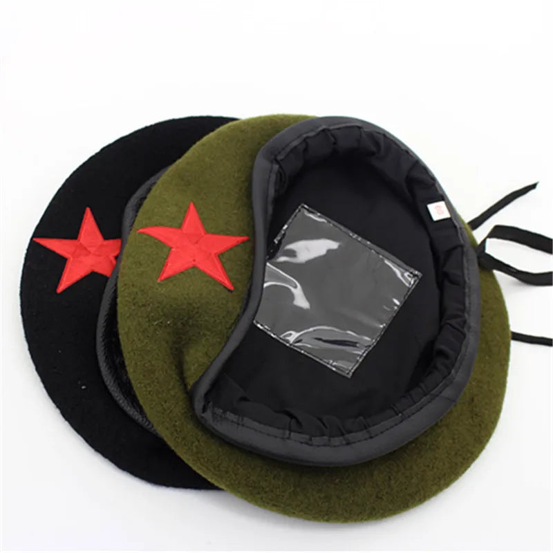 High Quality Wool Army Berets With Emblem