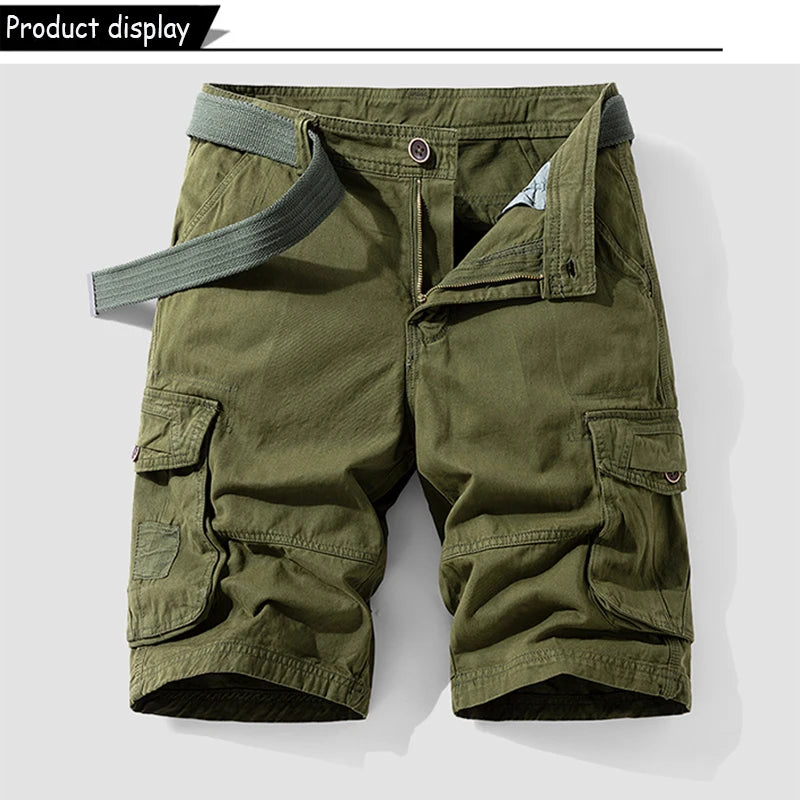 Men Summer Cargo Style Shorts