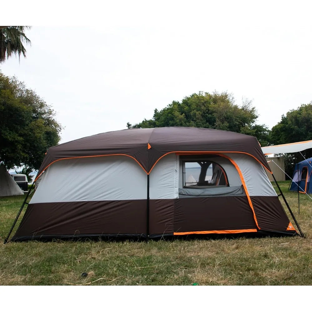 Family Cabin Tent, 2 Rooms (10-14 Persons),