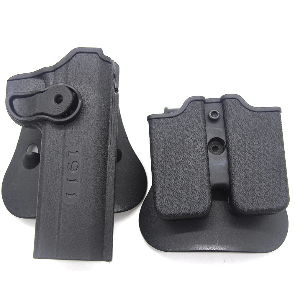 Tactical Pistol Holster Mag Pouch for Colt 1911