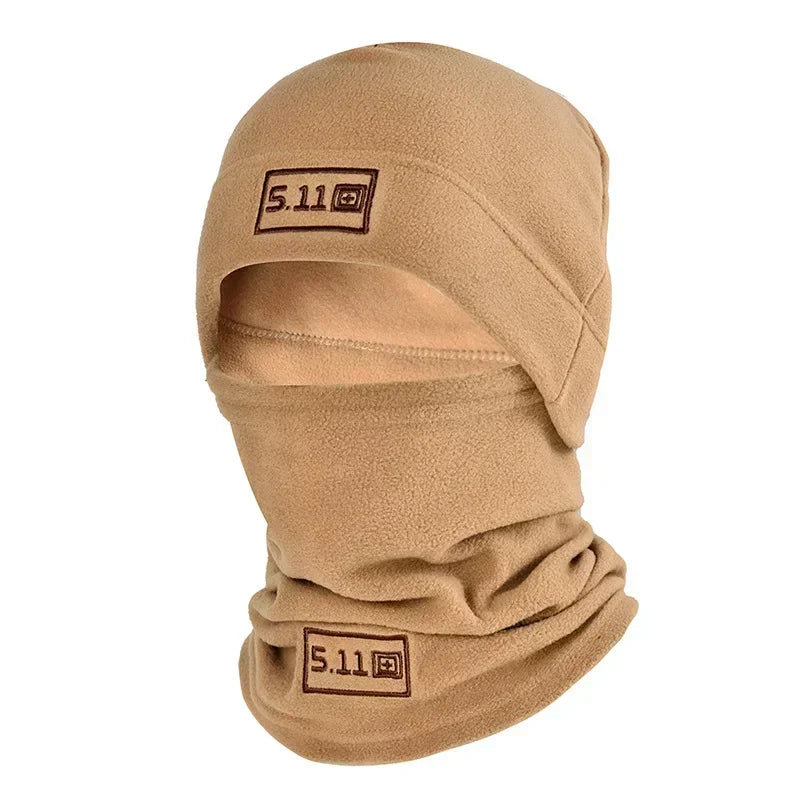 Tactical Military Warm Fleece Hat and Scarf Set