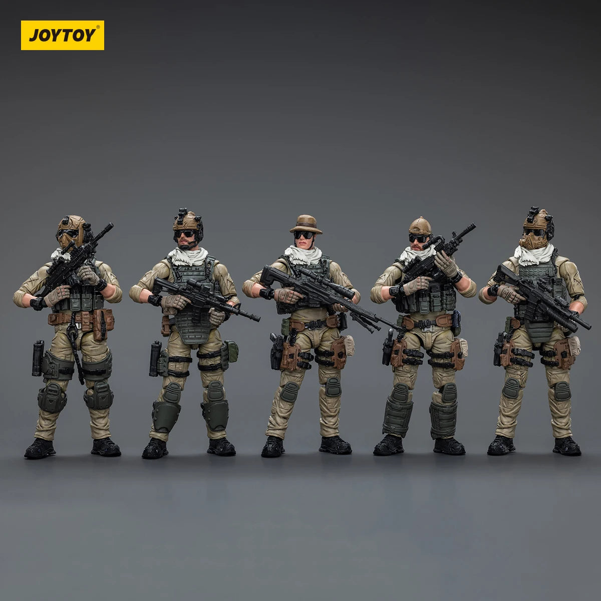 JOYTOY 1:18 U.S.Army Delta Figure Assault Squad