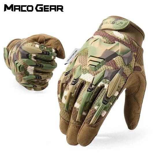 Tactical Camo Mitary Full Finger Gloves