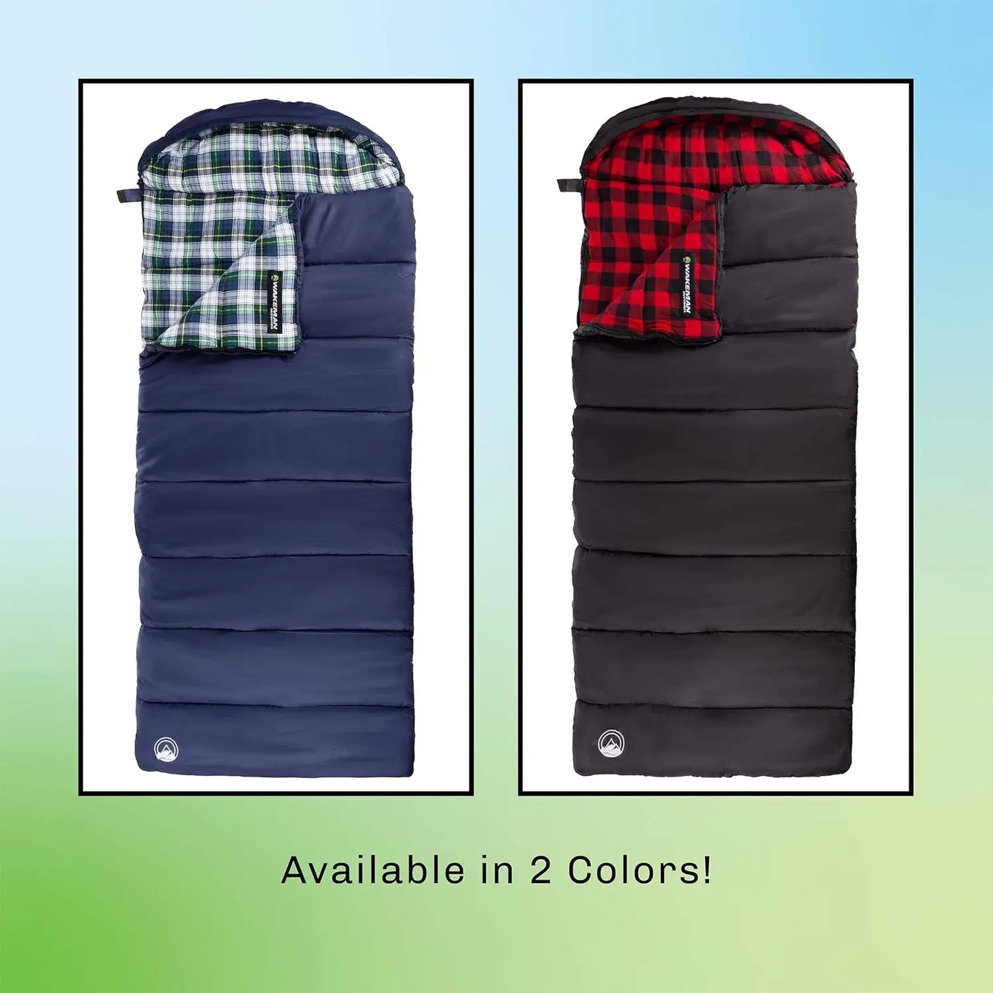 XL Envelope-Style Sleeping Bag with Hood