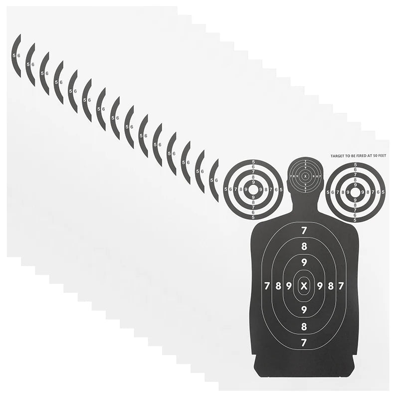 30pcs Archery Target Paper Target