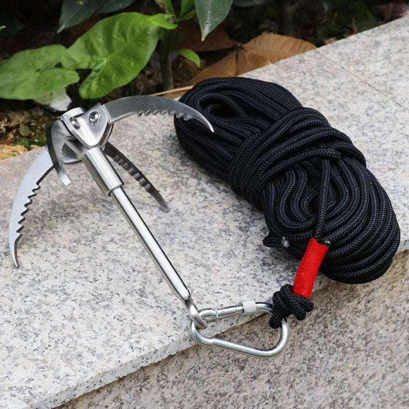 Climbing Hook with 20m Auxiliary Rope