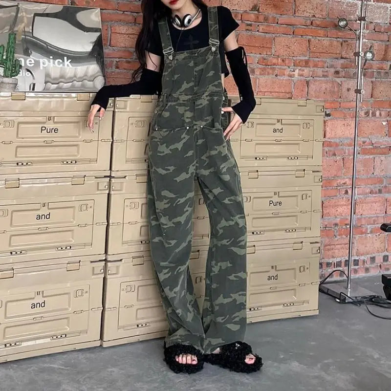 American Style Denim Jumpsuits for Women