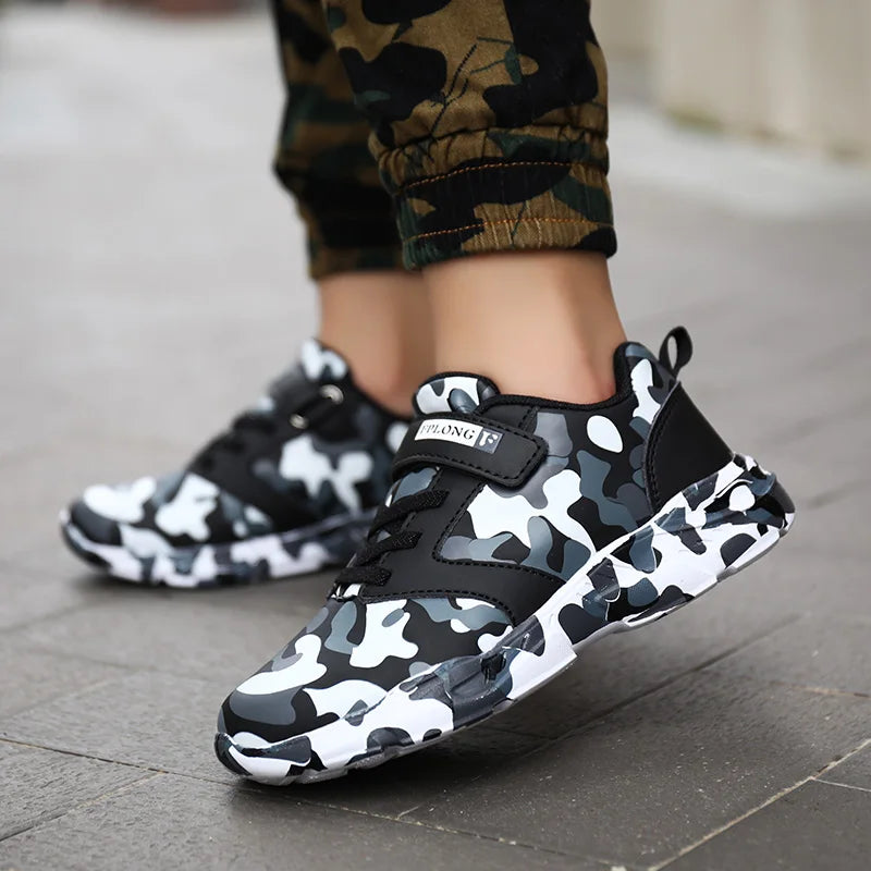 Children Camouflage Sneakers