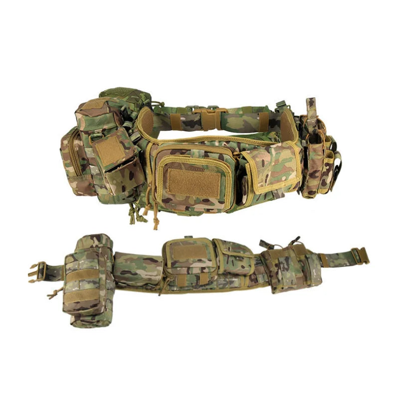 Camouflage Tactical Multi-Purpose Belt