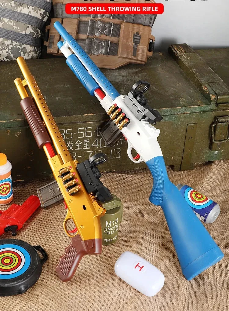 Shell Ejecting Sliding Loading Toy Guns