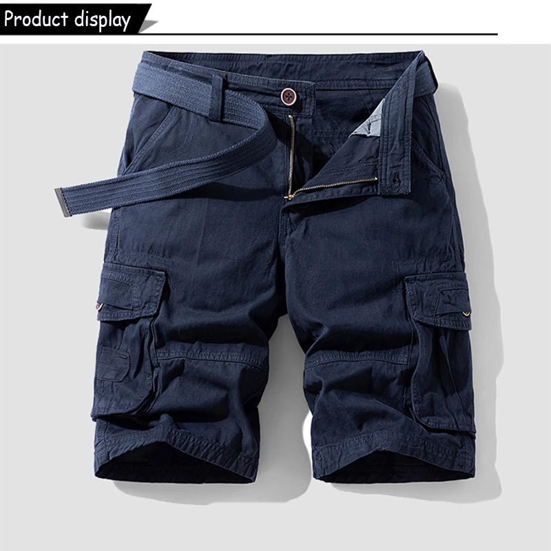 Men Summer Cargo Style Shorts