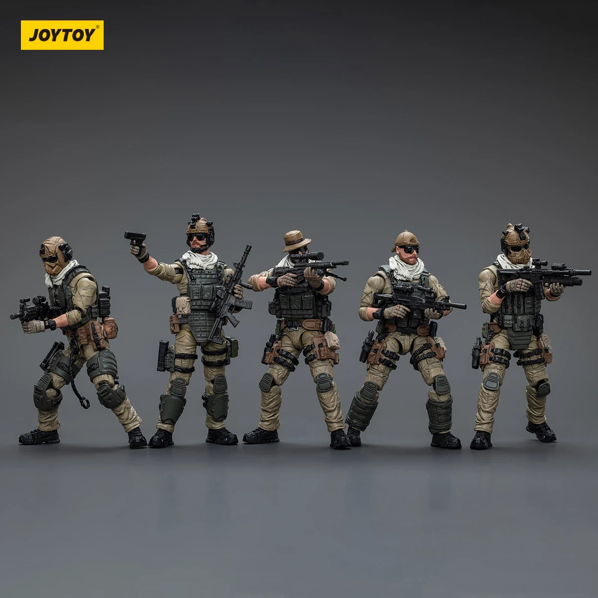 JOYTOY 1:18 U.S.Army Delta Figure Assault Squad