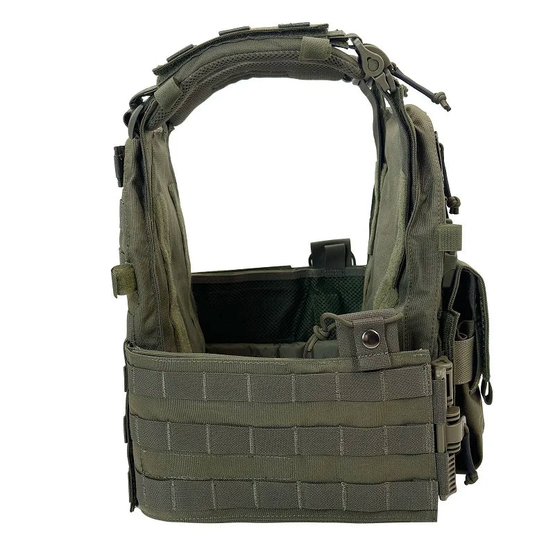 Tactical Vest With Triple Magazine Pouch