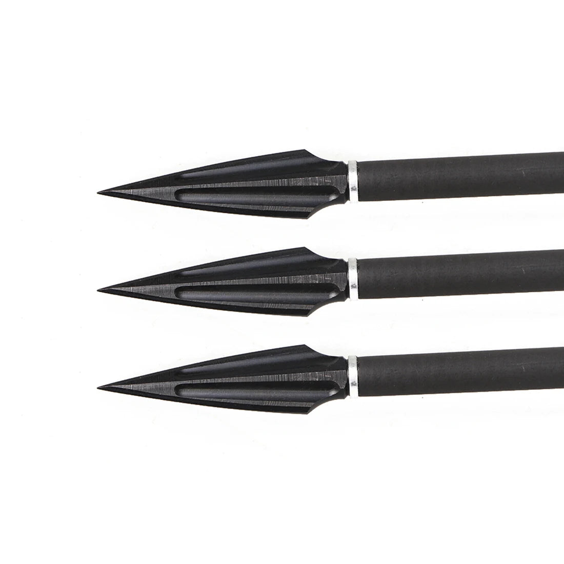 Archery 6Pcs 120 Grain Carbon Steel Arrow Points