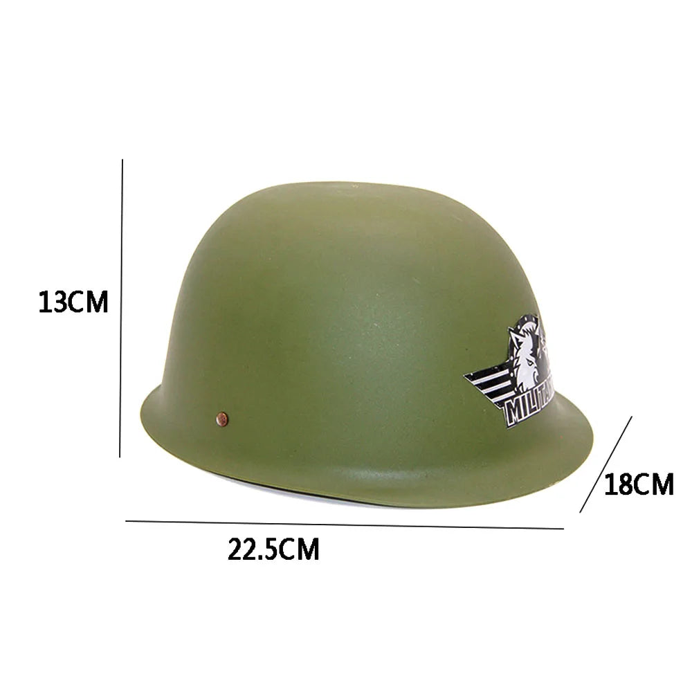 Kids Army Helmets - For Party or Play