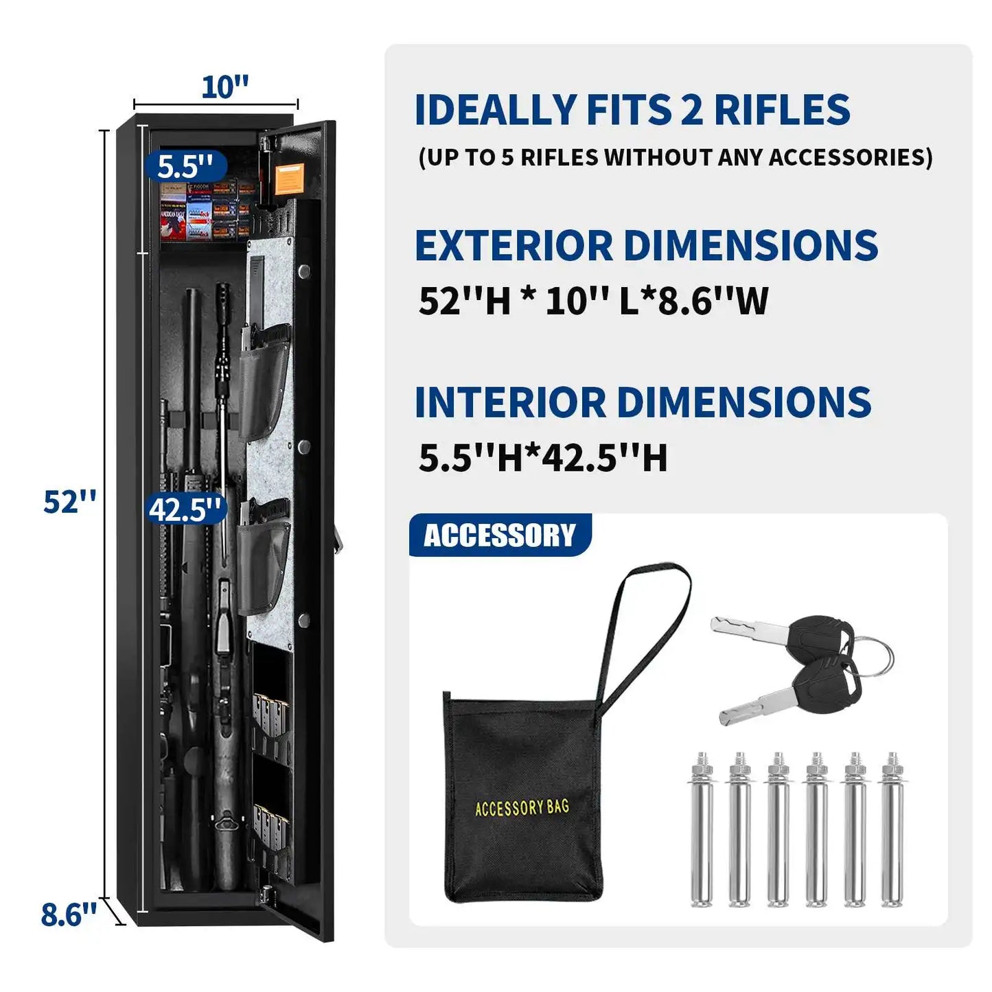 Rifle Gun Safe for Home