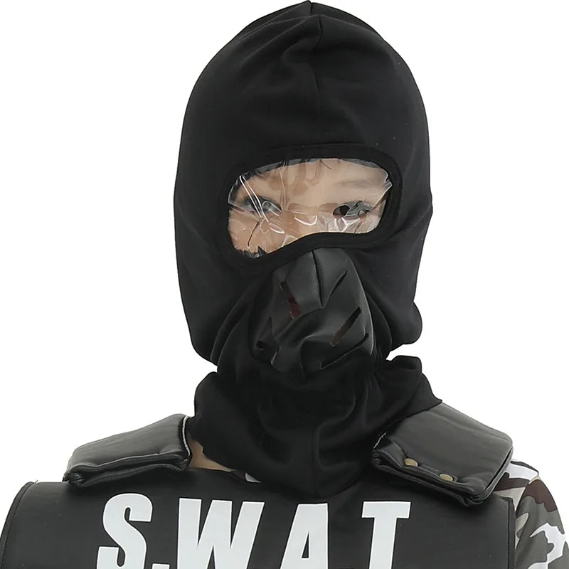 Boys Camouflage SWAT Uniform