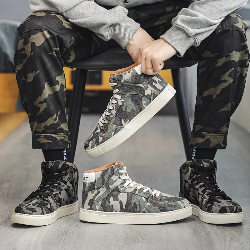 Men's Camouflage Sneakers