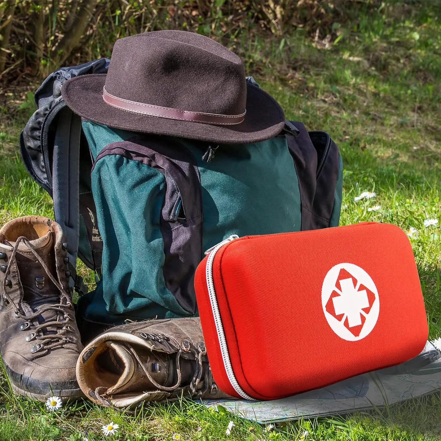 All-Purpose Tactical Emergency First Aid Kit (284 Pieces)