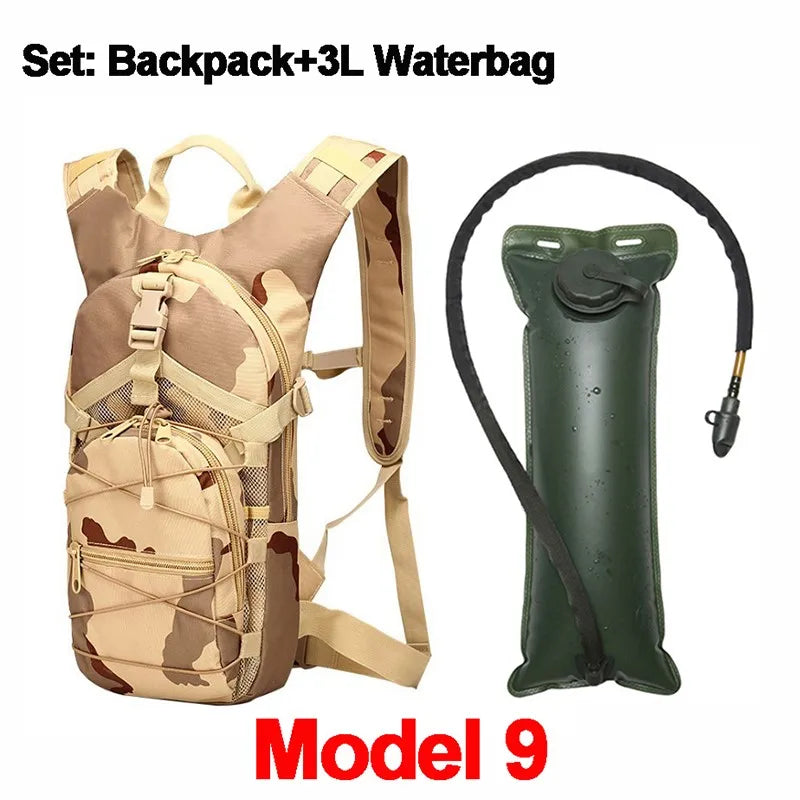 3L Water Bag With Backpack Set